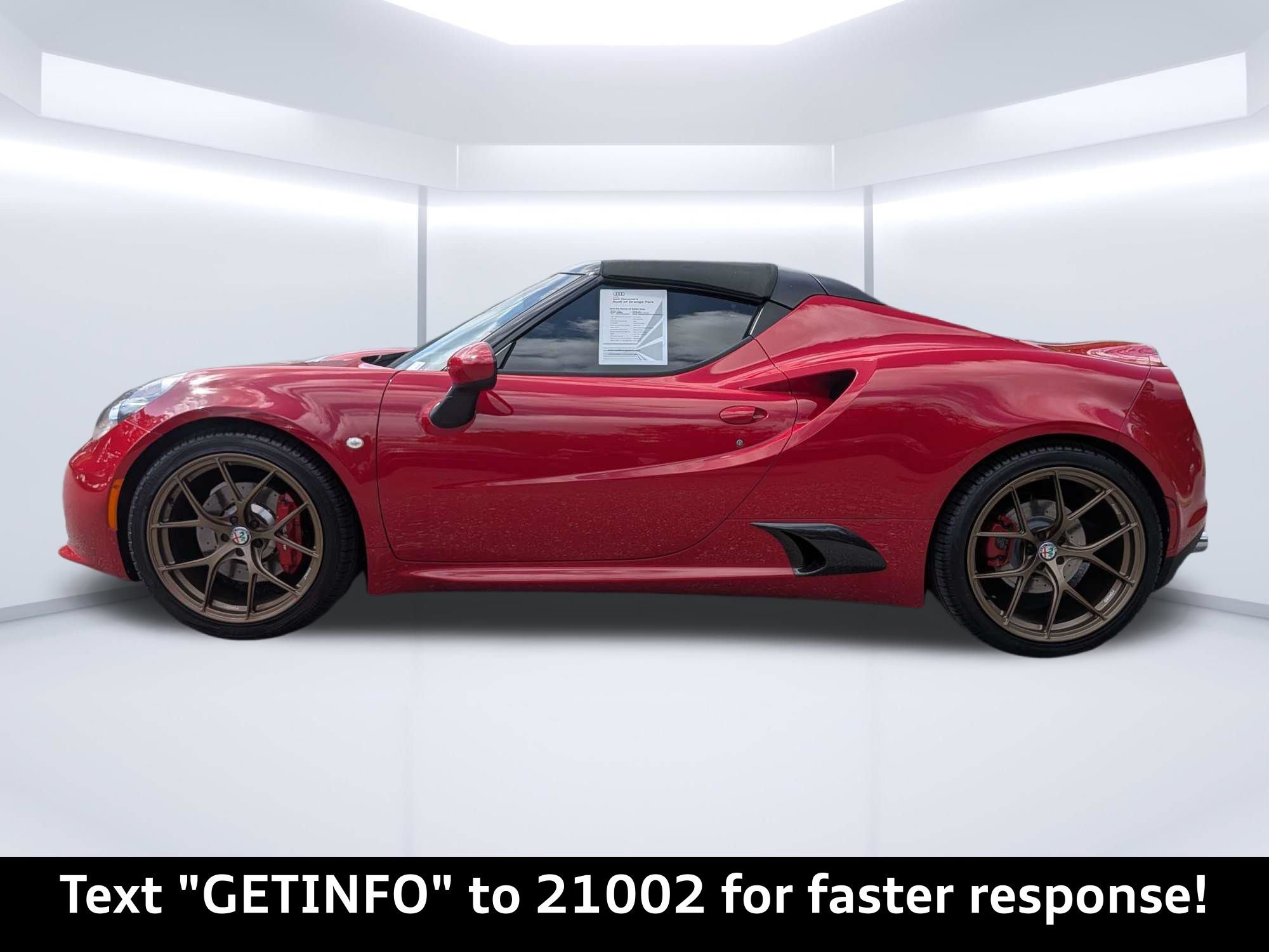 Used 2018 Alfa Romeo 4C Spider RWD image 7