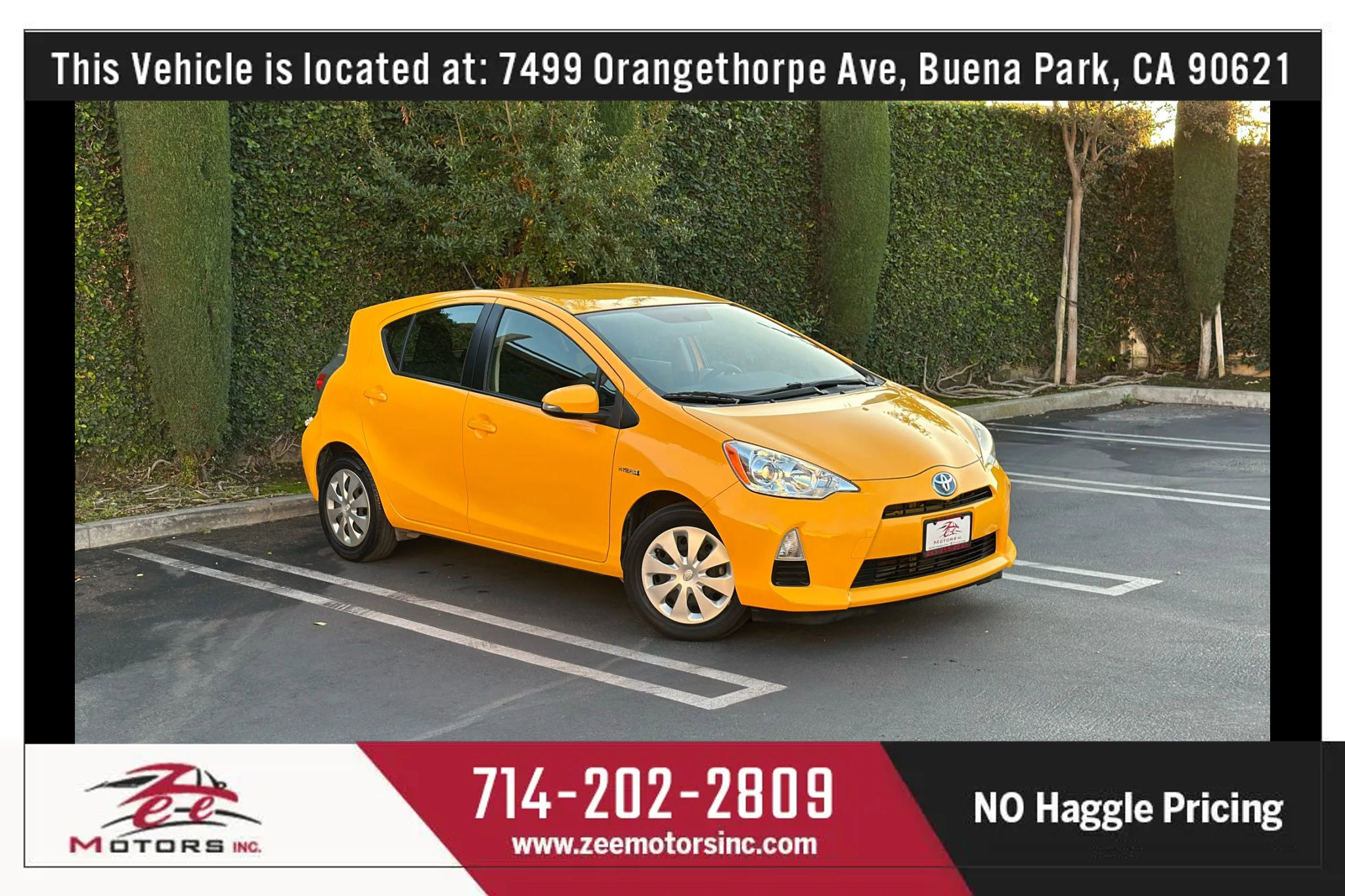 Used 2014 Toyota Prius C Two image 1