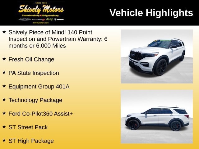 Used 2024 Ford Explorer ST w/ Equipment Group 401A AWD/4WD image 7