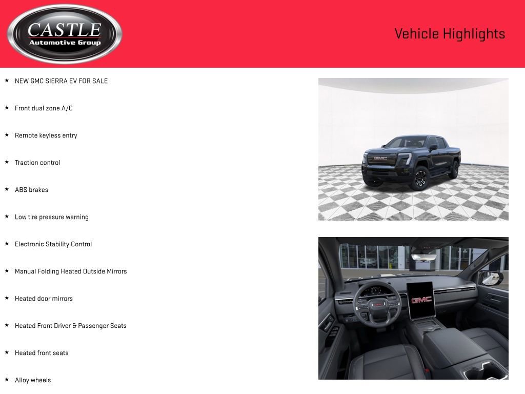 New 2026 GMC Sierra EV Elevation w/ Premium Package image 3