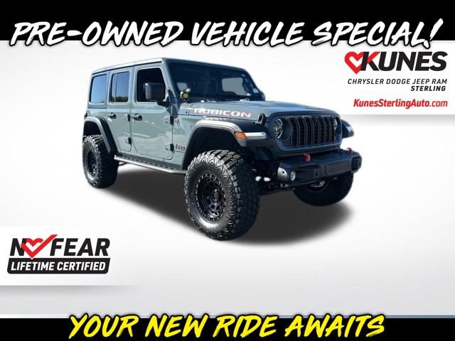Used 2024 Jeep Wrangler Unlimited Rubicon w/ Technology Group
