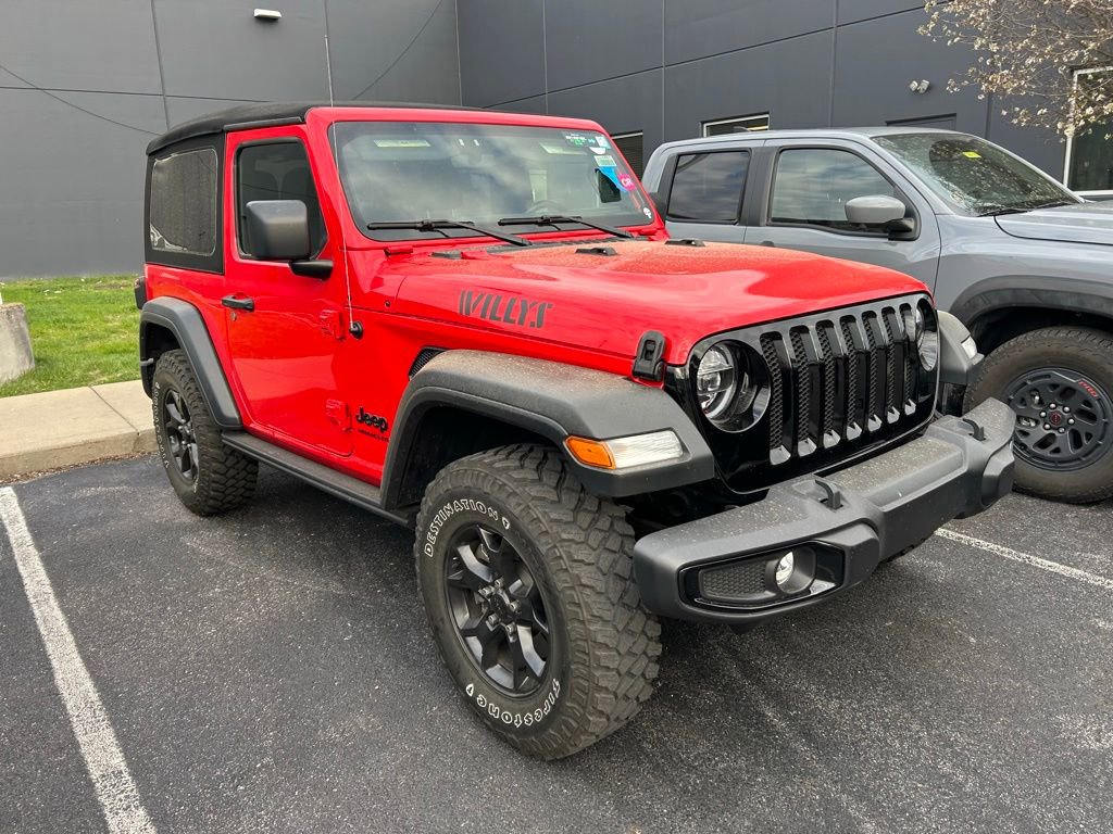 Used 2021 Jeep Wrangler Willys image 1