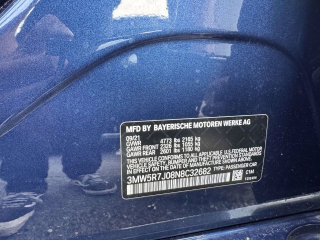 Used 2022 BMW 330i xDrive Sedan w/ Convenience Package AWD/4WD image 41