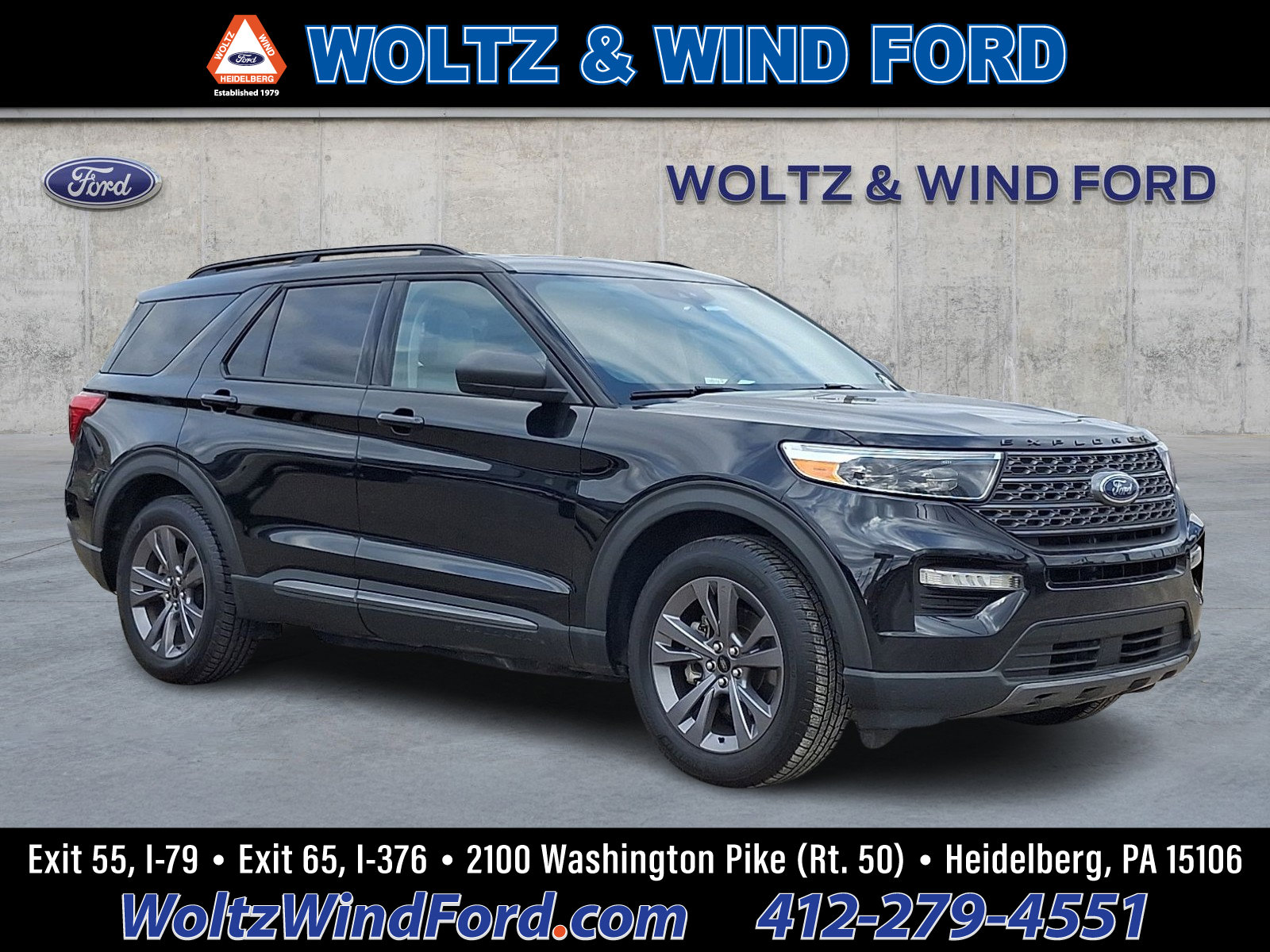 Used 2021 Ford Explorer XLT w/ Equipment Group 202A image 1