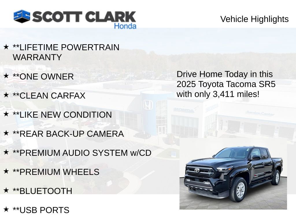 Used 2025 Toyota Tacoma SR5 image 12