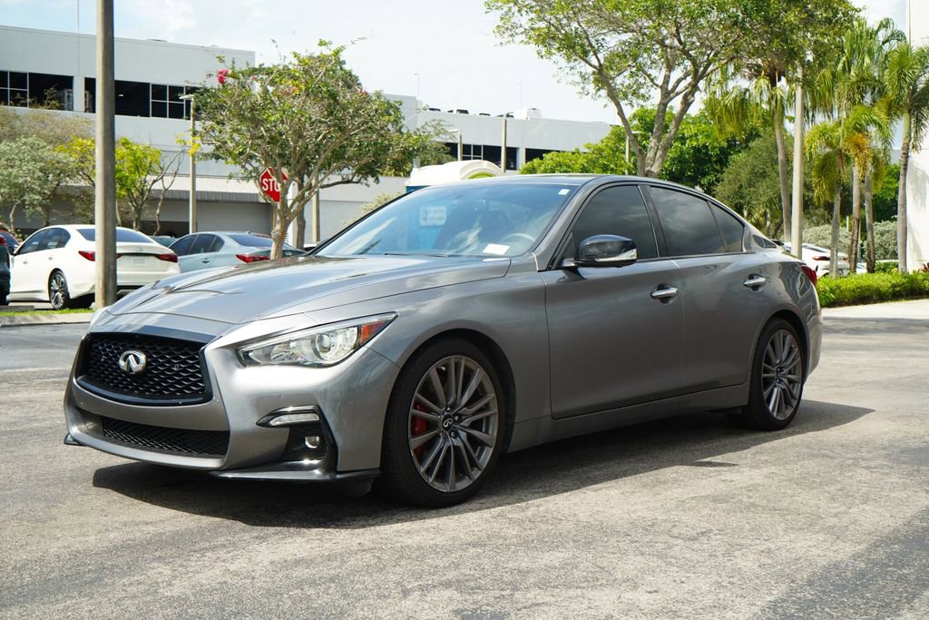 Used 2023 INFINITI Q50 Red Sport 400 RWD image 3
