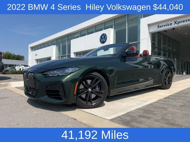 Used 2022 BMW M440i Convertible w/ Premium Package