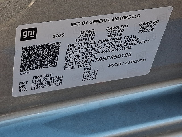 Used 2025 GMC Sierra 2500 Pro w/ 1SA Pro Safety Plus Package AWD/4WD image 28