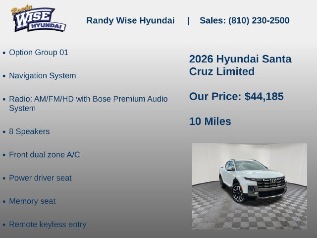 New 2026 Hyundai Santa Cruz Limited AWD/4WD image 5