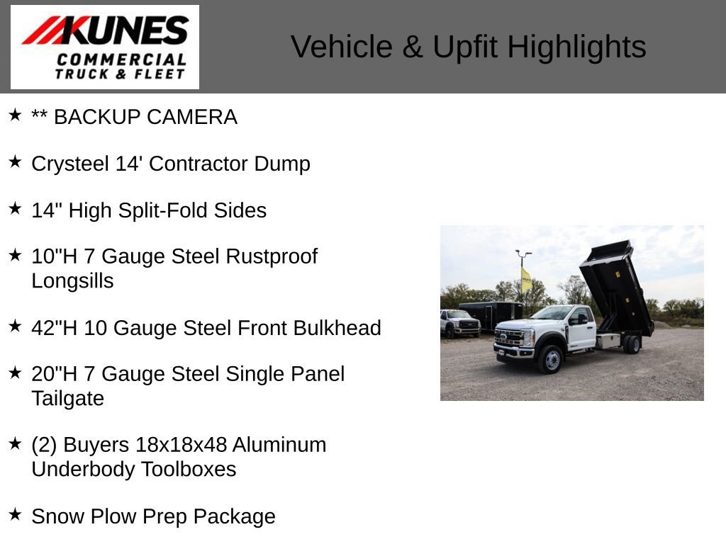 New 2024 Ford F450 XL w/ Snow Plow Prep Package image 3