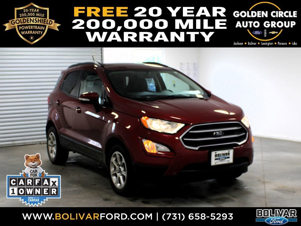 Used 2021 Ford EcoSport SE FWD image 1
