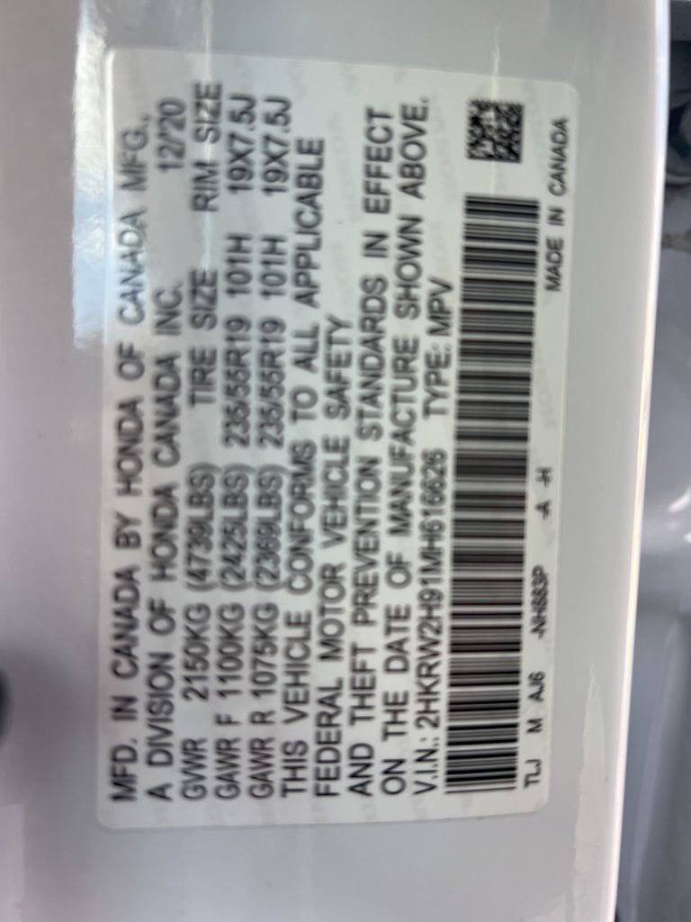 Used 2021 Honda CR-V Touring image 32