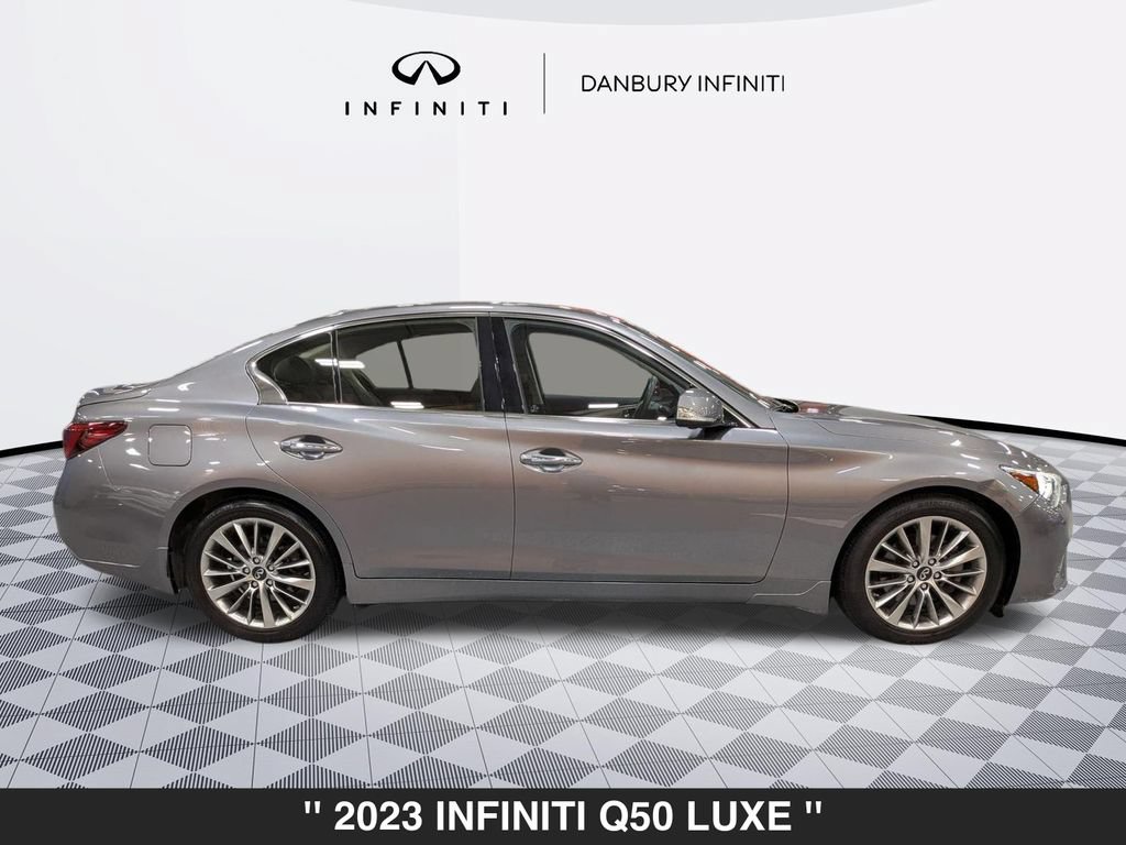 Used 2023 INFINITI Q50 Luxe w/ Cargo Package AWD/4WD image 2
