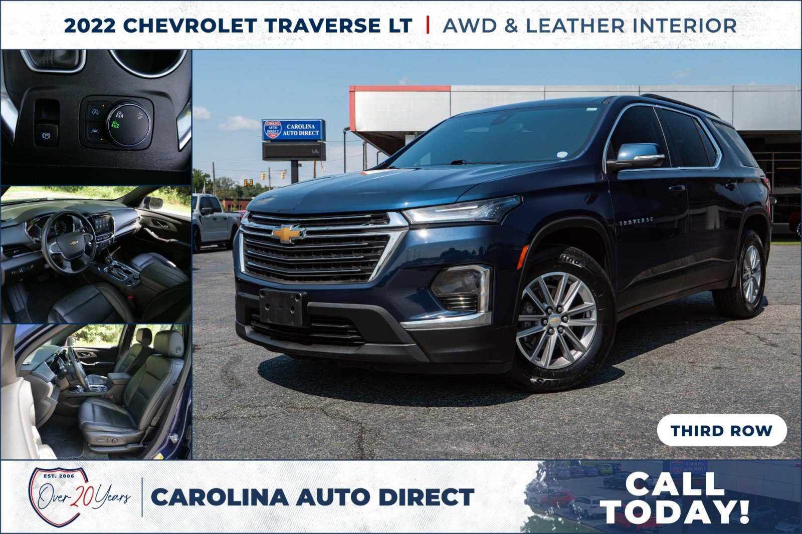 Used 2022 Chevrolet Traverse LT