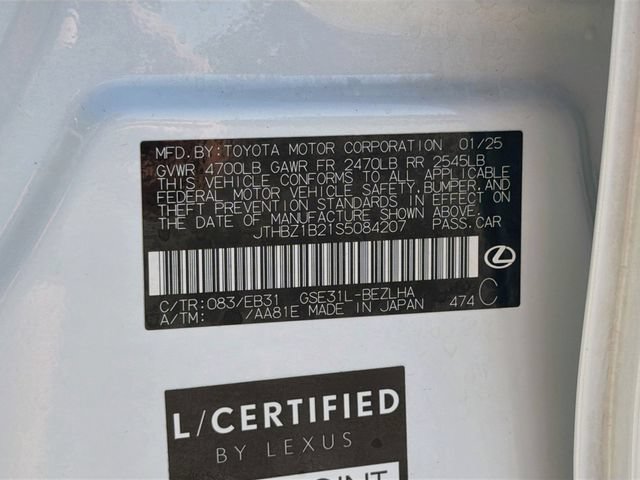 Used 2025 Lexus IS 350 F Sport w/ Accessory Package RWD image 41