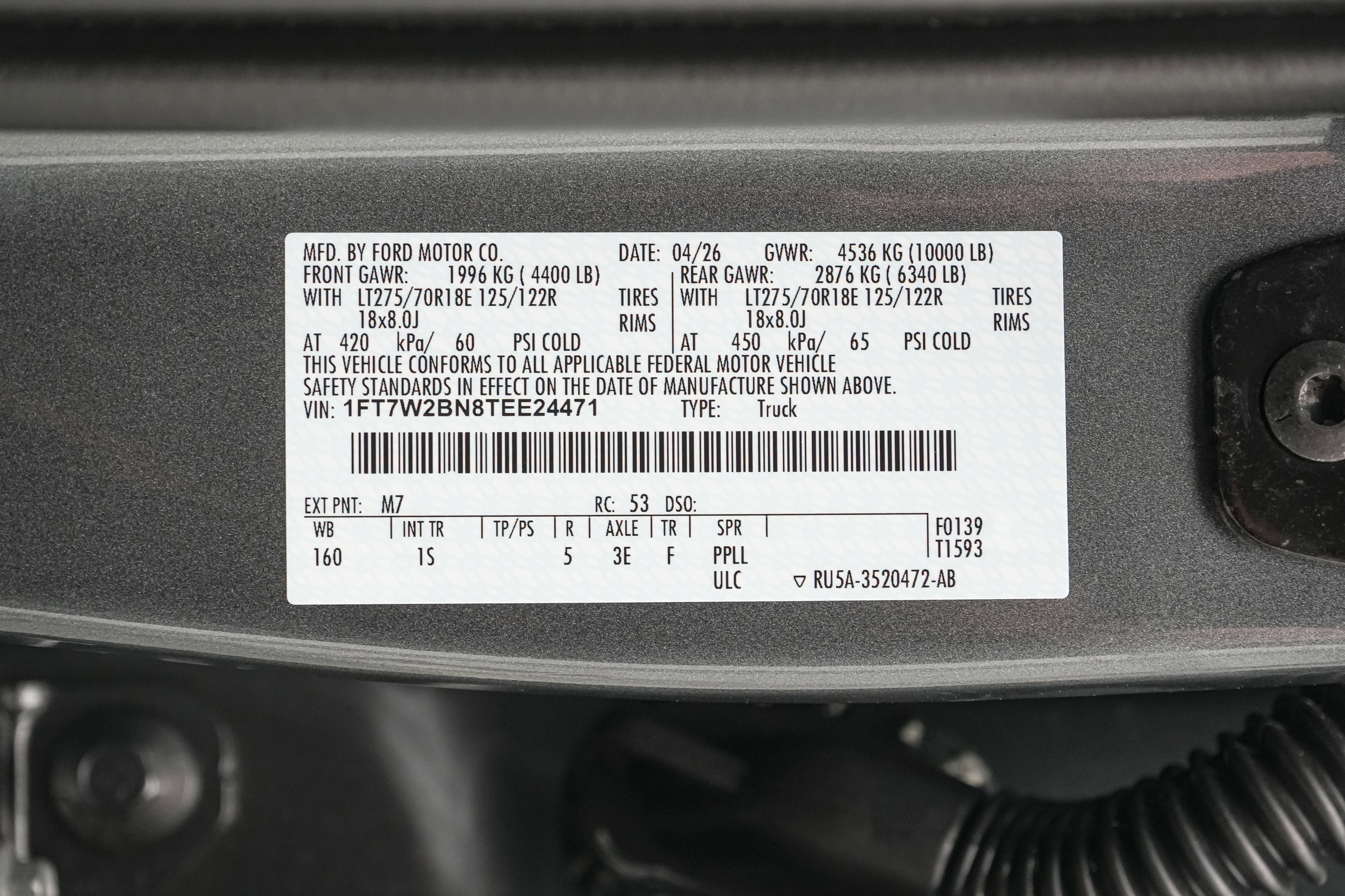 New 2026 Ford F250 XL AWD/4WD image 23