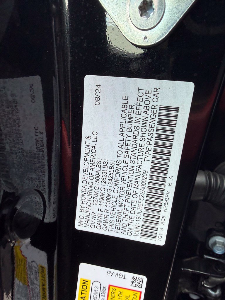 Used 2025 Acura TLX w/ A-SPEC Package AWD/4WD image 10