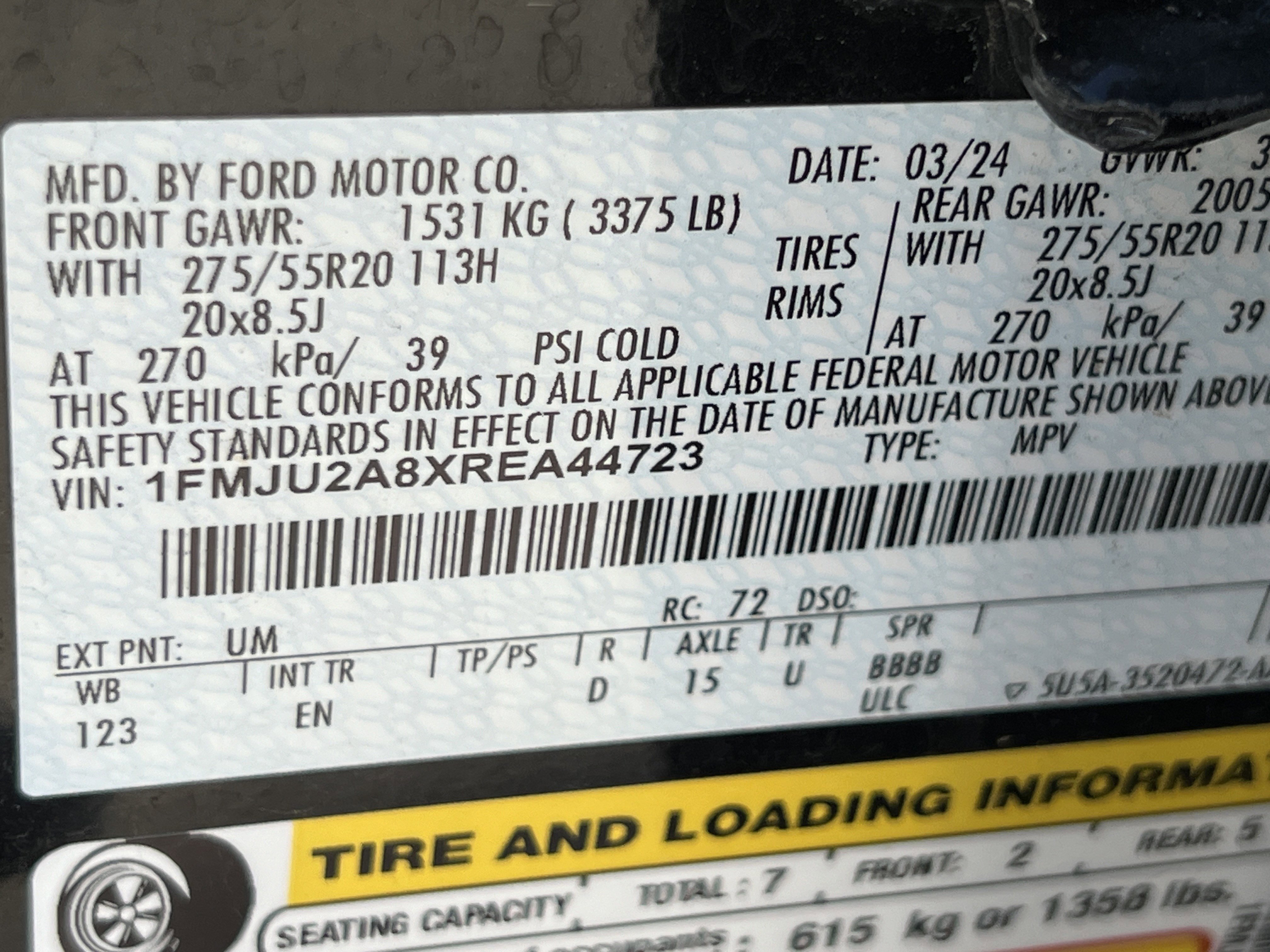 Used 2024 Ford Expedition Limited image 37