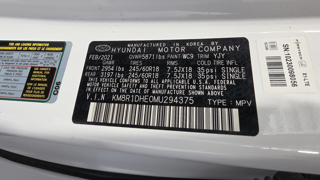 Used 2021 Hyundai Palisade SE AWD/4WD image 28