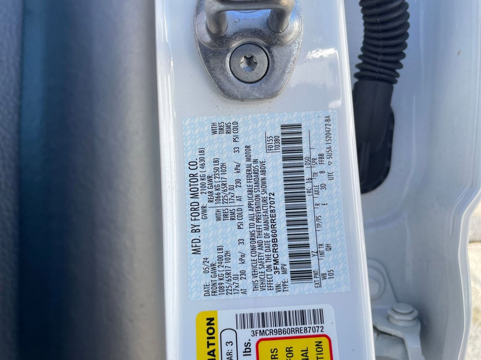 Used 2024 Ford Bronco Sport Big Bend w/ Convenience Package image 29