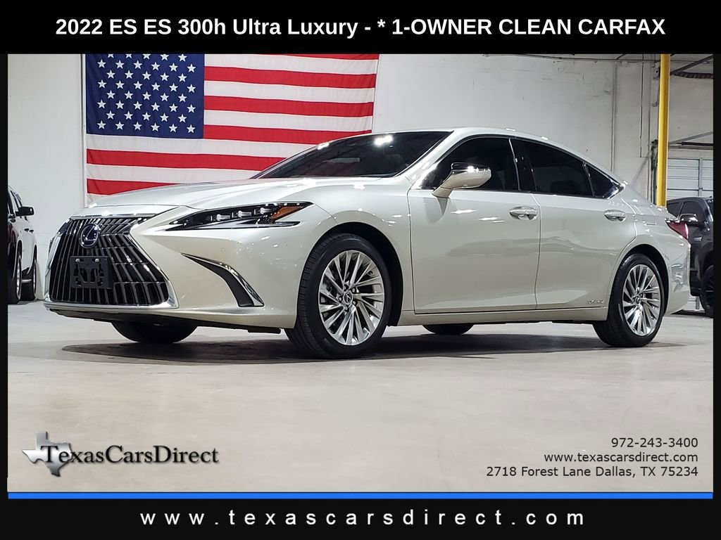 Used 2022 Lexus ES 300h Ultra Luxury w/ Accessory Package 2 image 1