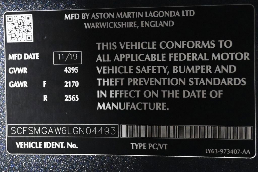 Used 2020 Aston Martin V8 Vantage Coupe image 27