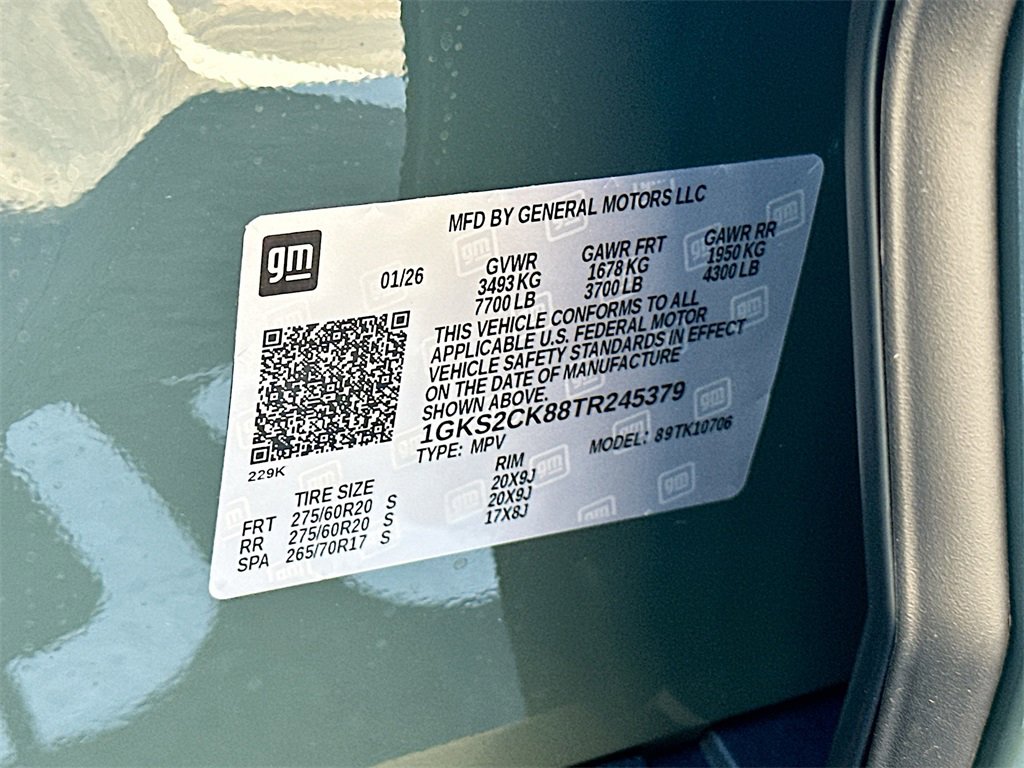 New 2026 GMC Yukon AT4 w/ AT4 Premium Plus Package image 27