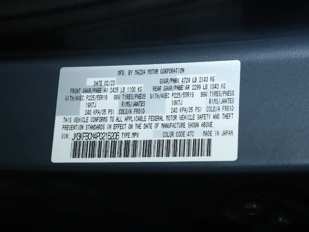 Certified 2023 MAZDA CX-5 Carbon Edition AWD/4WD image 21