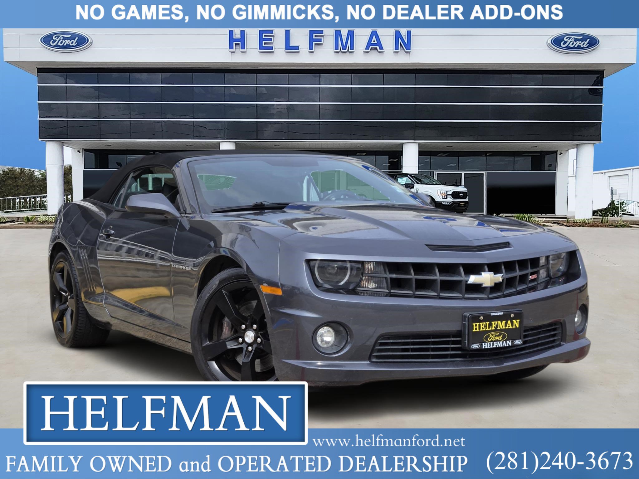 Used 2011 Chevrolet Camaro SS w/ RS Package