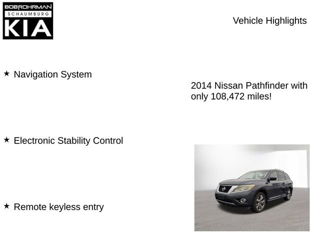 Used 2014 Nissan Pathfinder Platinum w/ Platinum Premium Package image 7