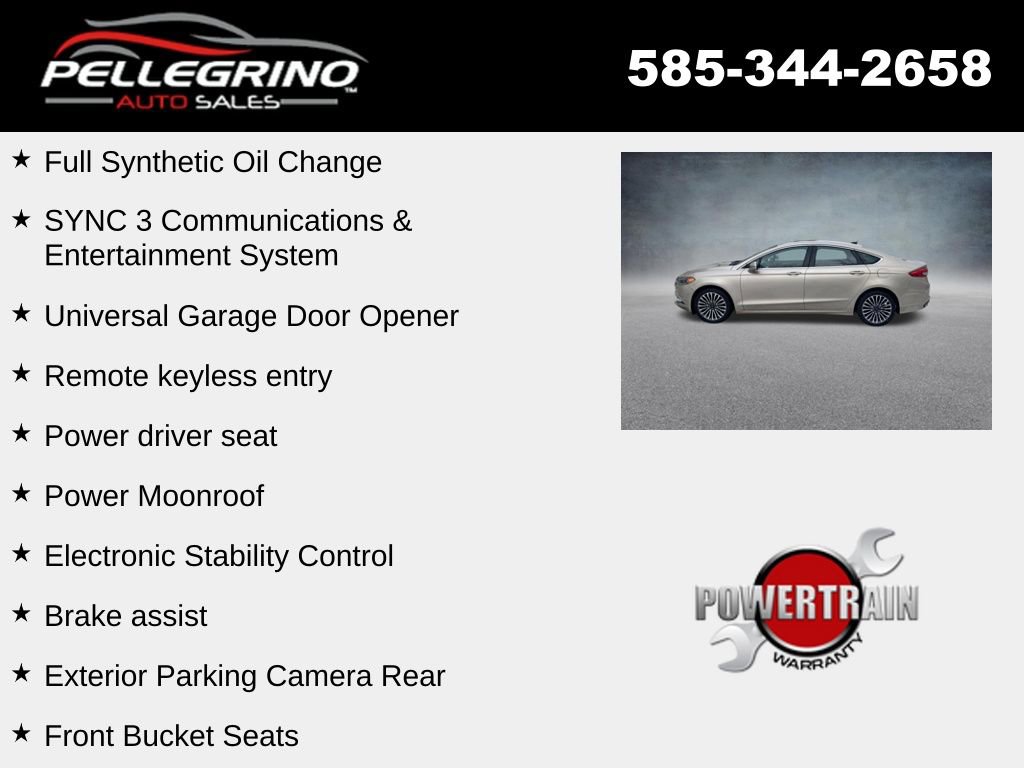 Used 2017 Ford Fusion SE w/ Fusion SE Technology Package image 4