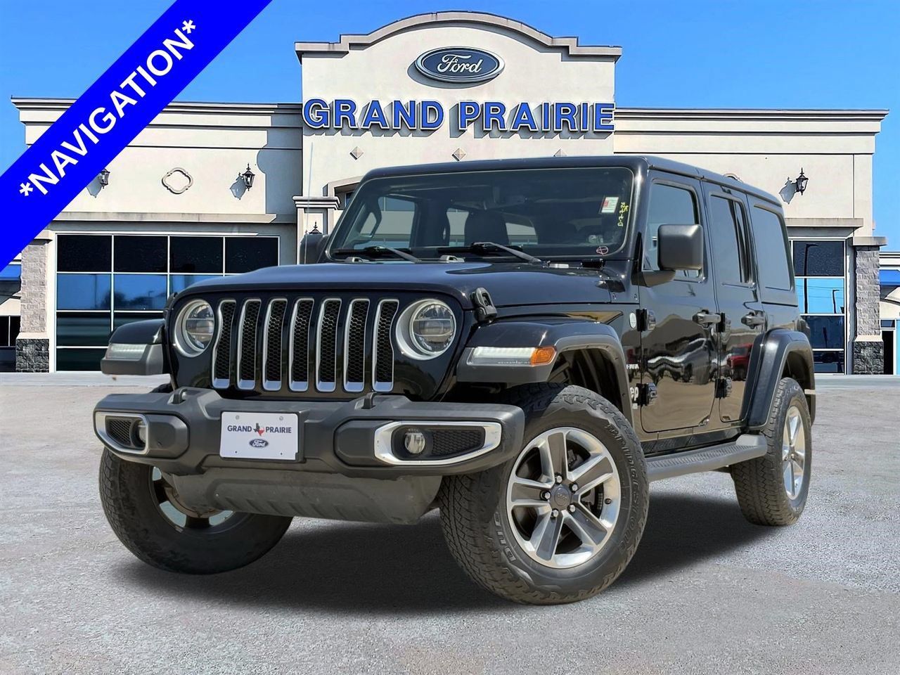 Used 2018 Jeep Wrangler Unlimited Sahara w/ Uconnect 4C Nav & Sound Group
