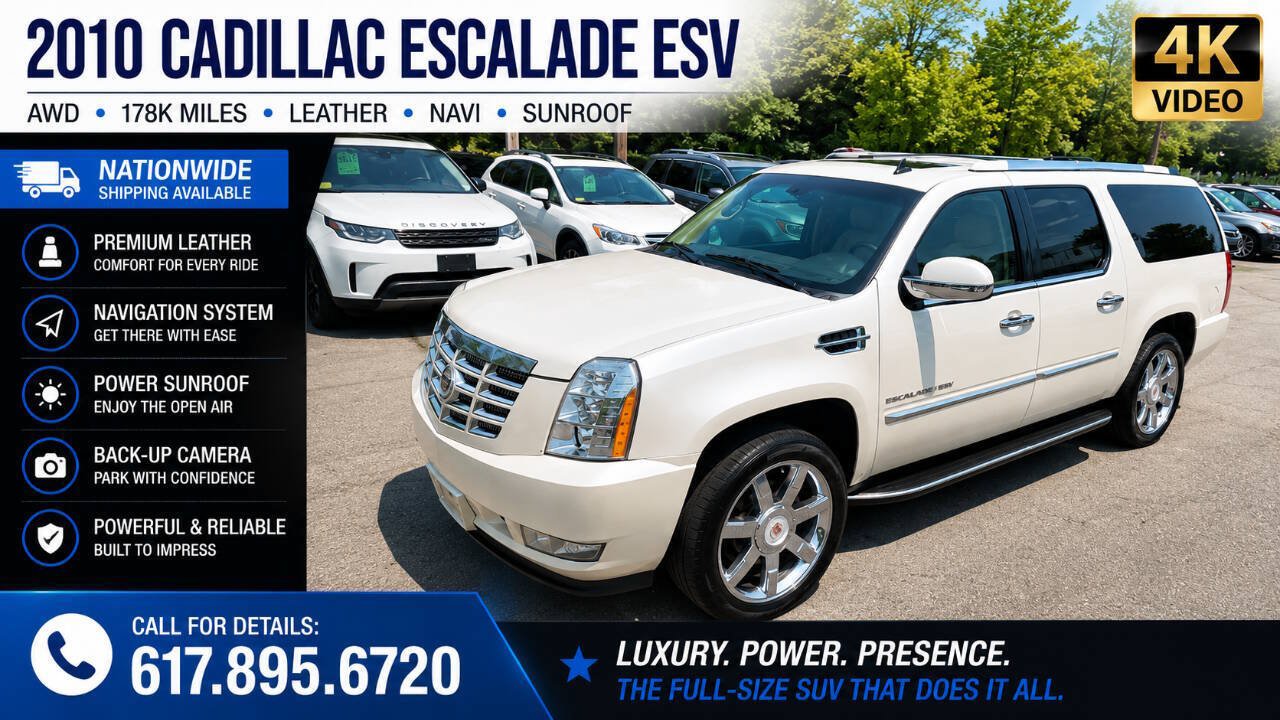 Used 2010 Cadillac Escalade ESV Luxury