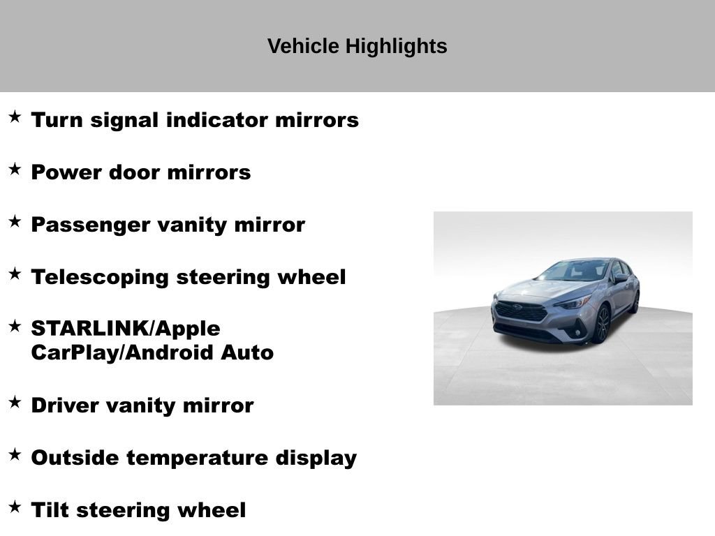 Used 2024 Subaru Impreza 2.0i Sport image 45