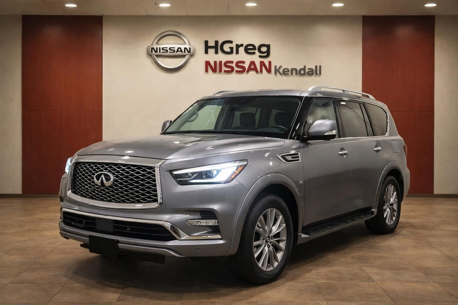 Used 2020 INFINITI QX80 Luxe w/ Proassist Package RWD image 3
