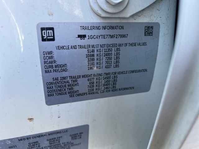 Used 2021 Chevrolet Silverado 3500 LT w/ Snow Plow Prep/Camper Package AWD/4WD image 23