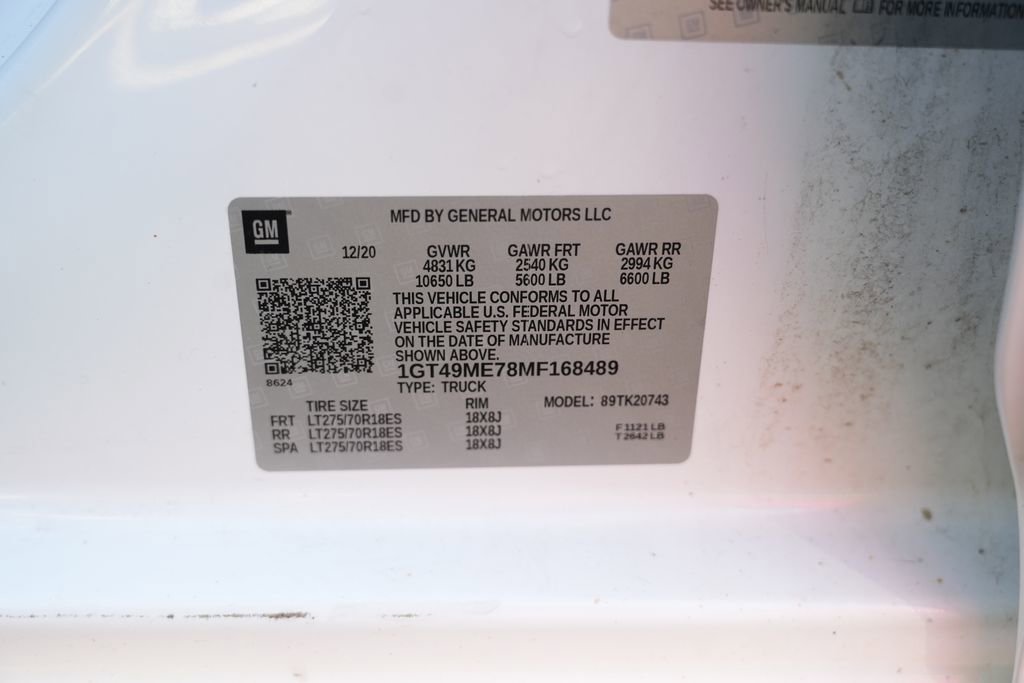 Used 2021 GMC Sierra 2500 SLE w/ SLE Value Package; image 49