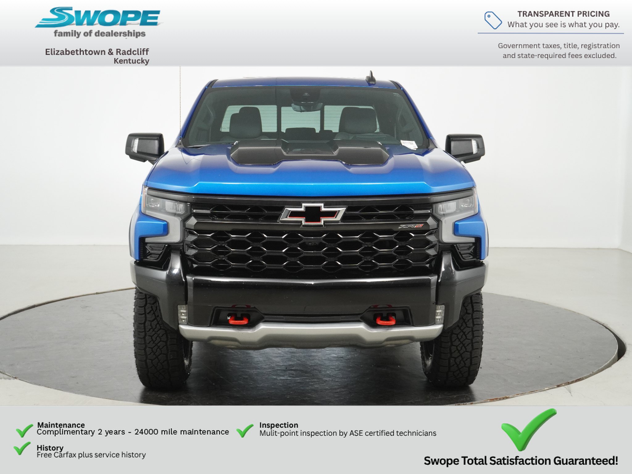 Used 2022 Chevrolet Silverado 1500 ZR2 w/ Technology Package AWD/4WD image 8