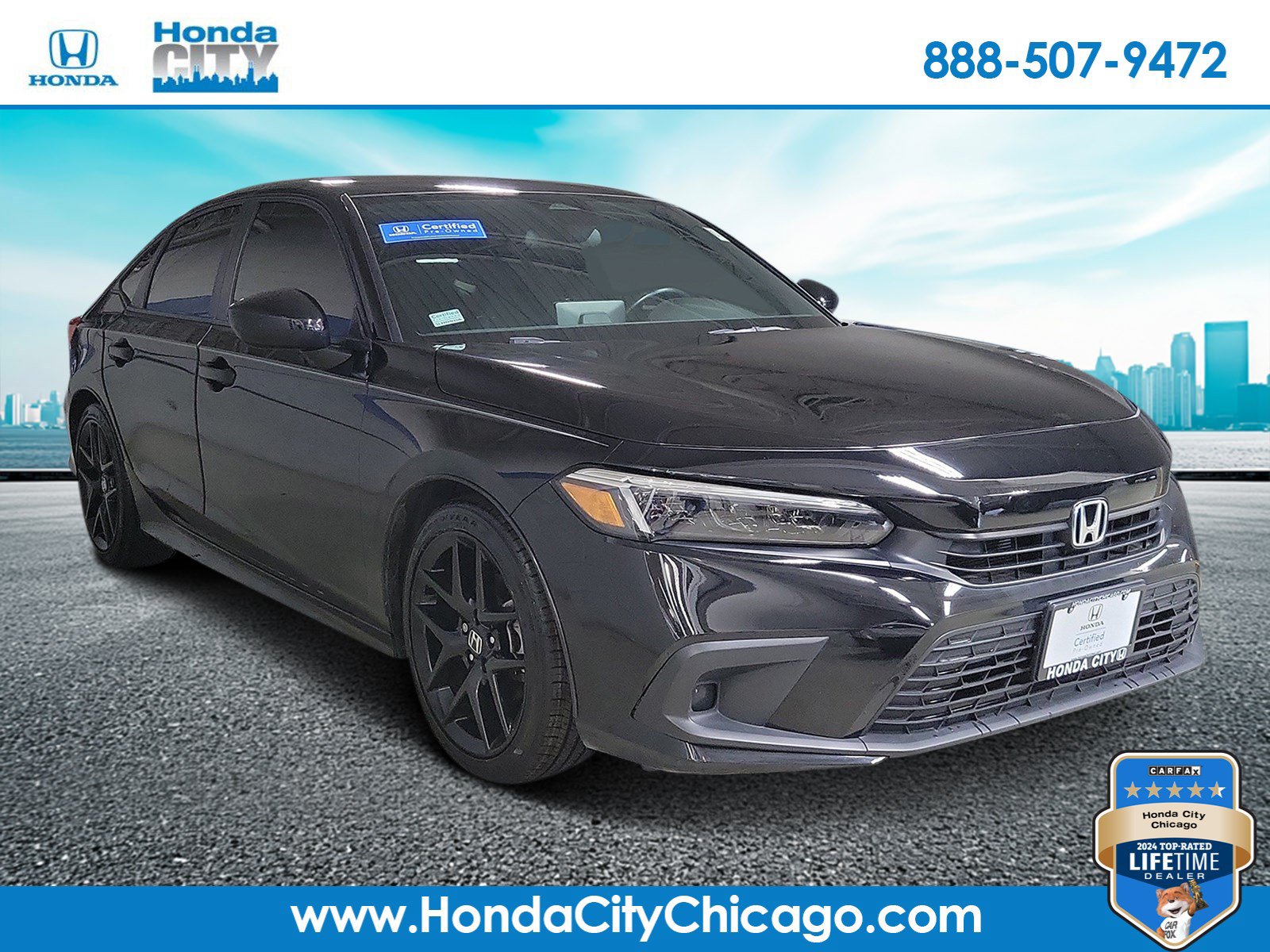 Certified 2024 Honda Civic Sport