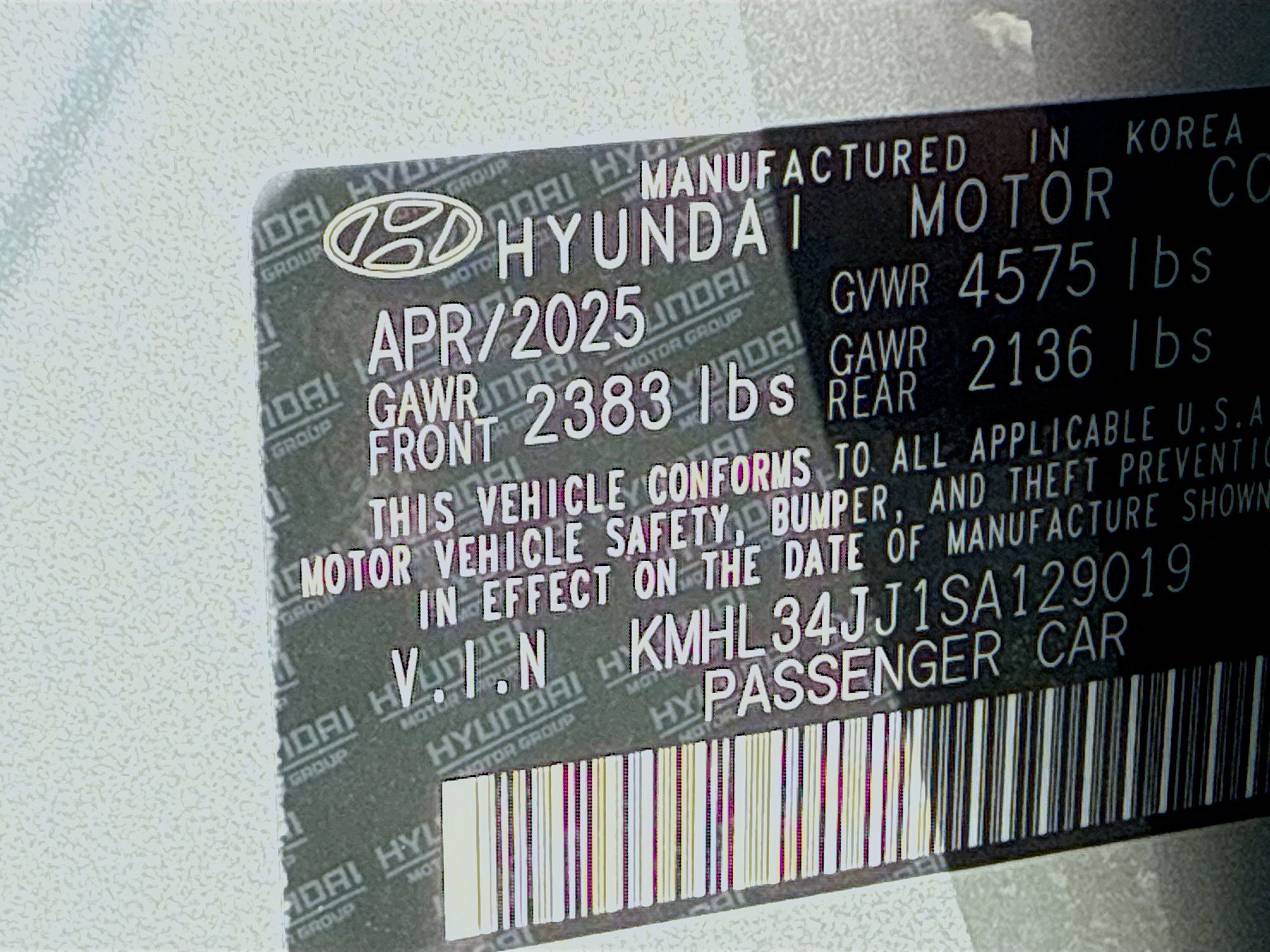 New 2025 Hyundai Sonata SEL image 25