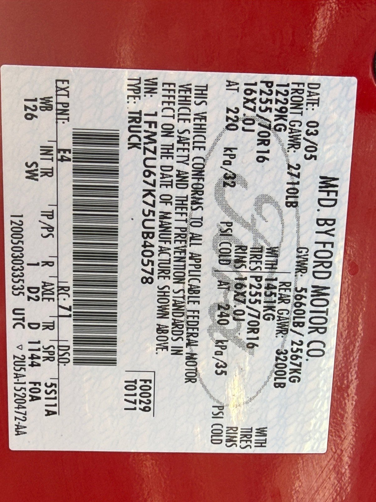 Used 2005 Ford Explorer Sport Trac XLS RWD image 8