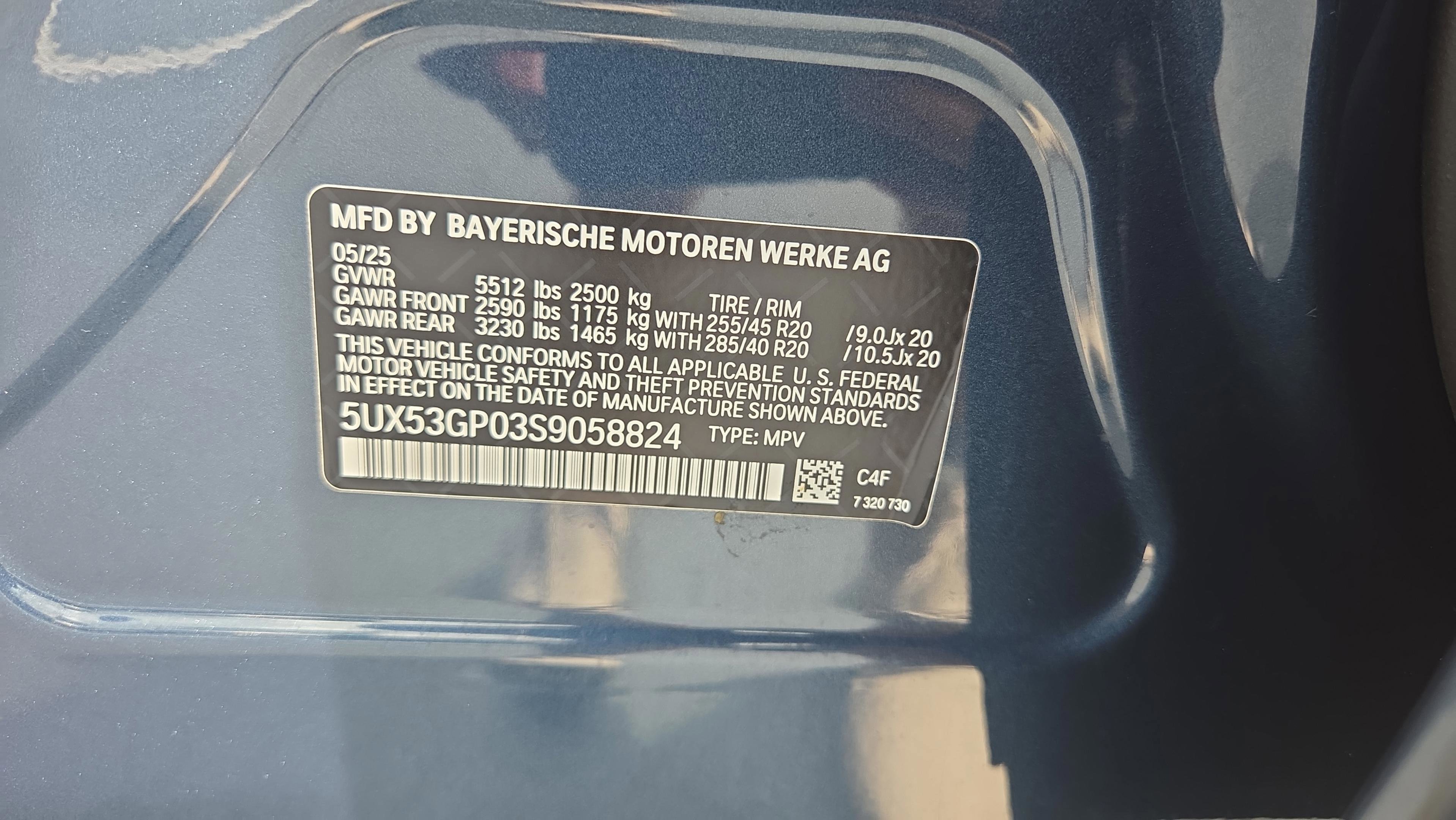 Certified 2025 BMW X3 xDrive30i w/ Convenience Package image 22