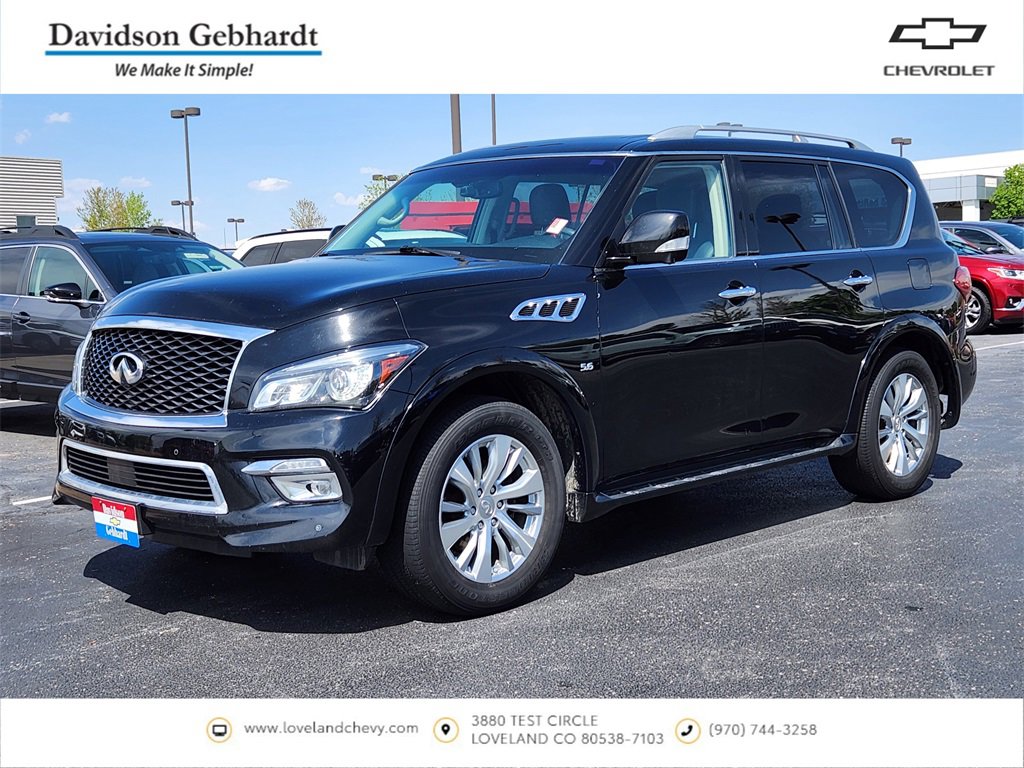 Used 2017 INFINITI QX80 4WD