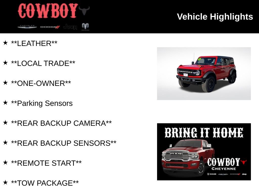 Used 2024 Ford Bronco Wildtrak image 2