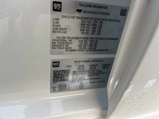 New 2026 Chevrolet Silverado 1500 LTZ w/ LTZ Premium Package image 49