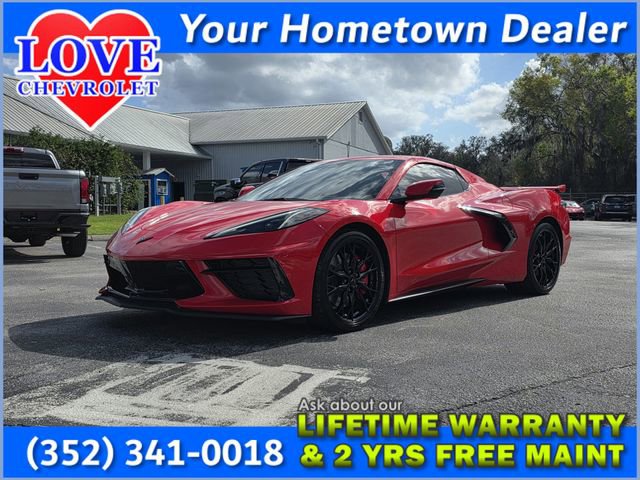 New 2026 Chevrolet Corvette Stingray Premium Conv w/ Z51 Performance Package RWD image 1