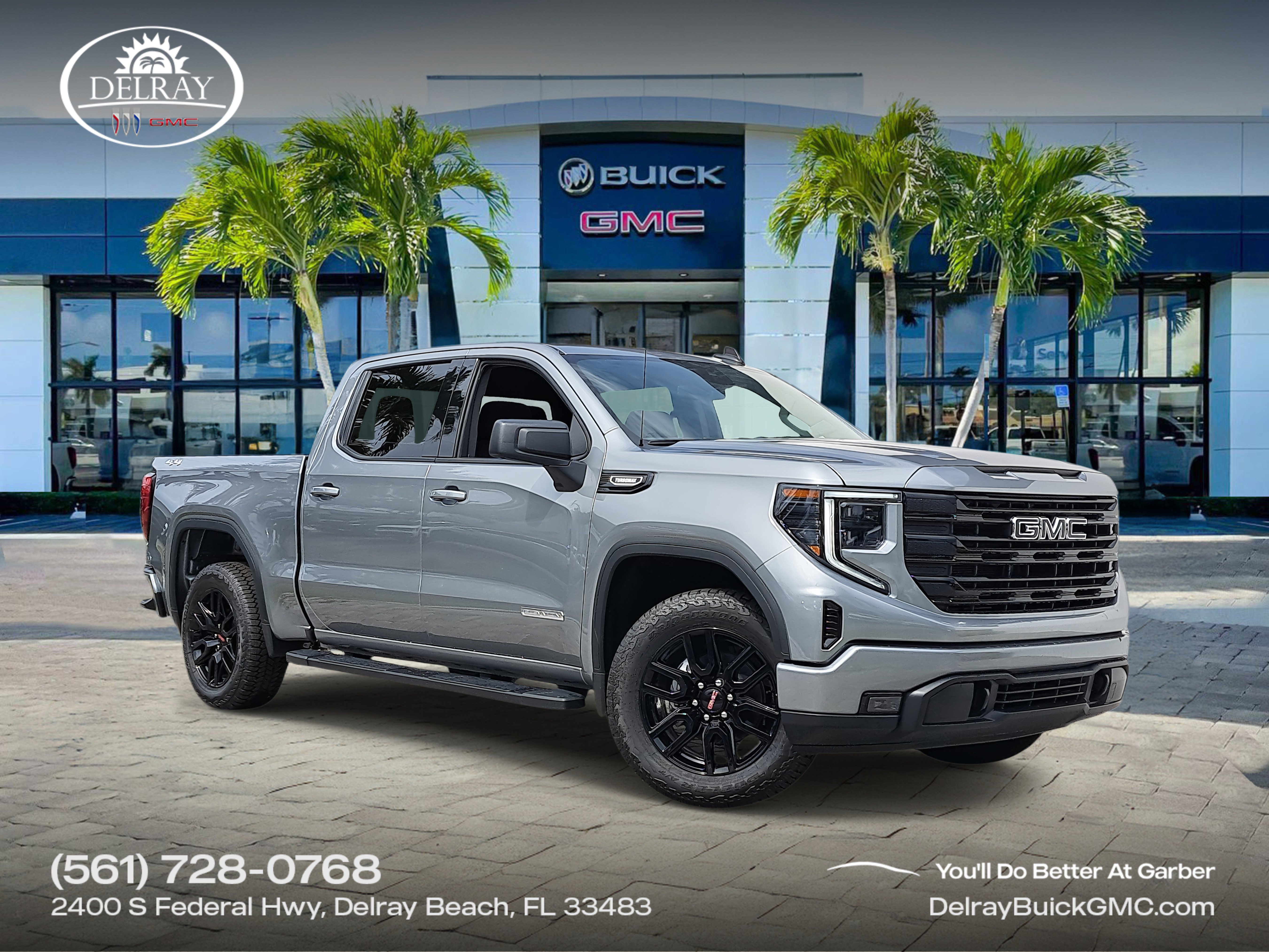 New 2025 GMC Sierra 1500 Elevation w/ LPO, Elevation Black Package