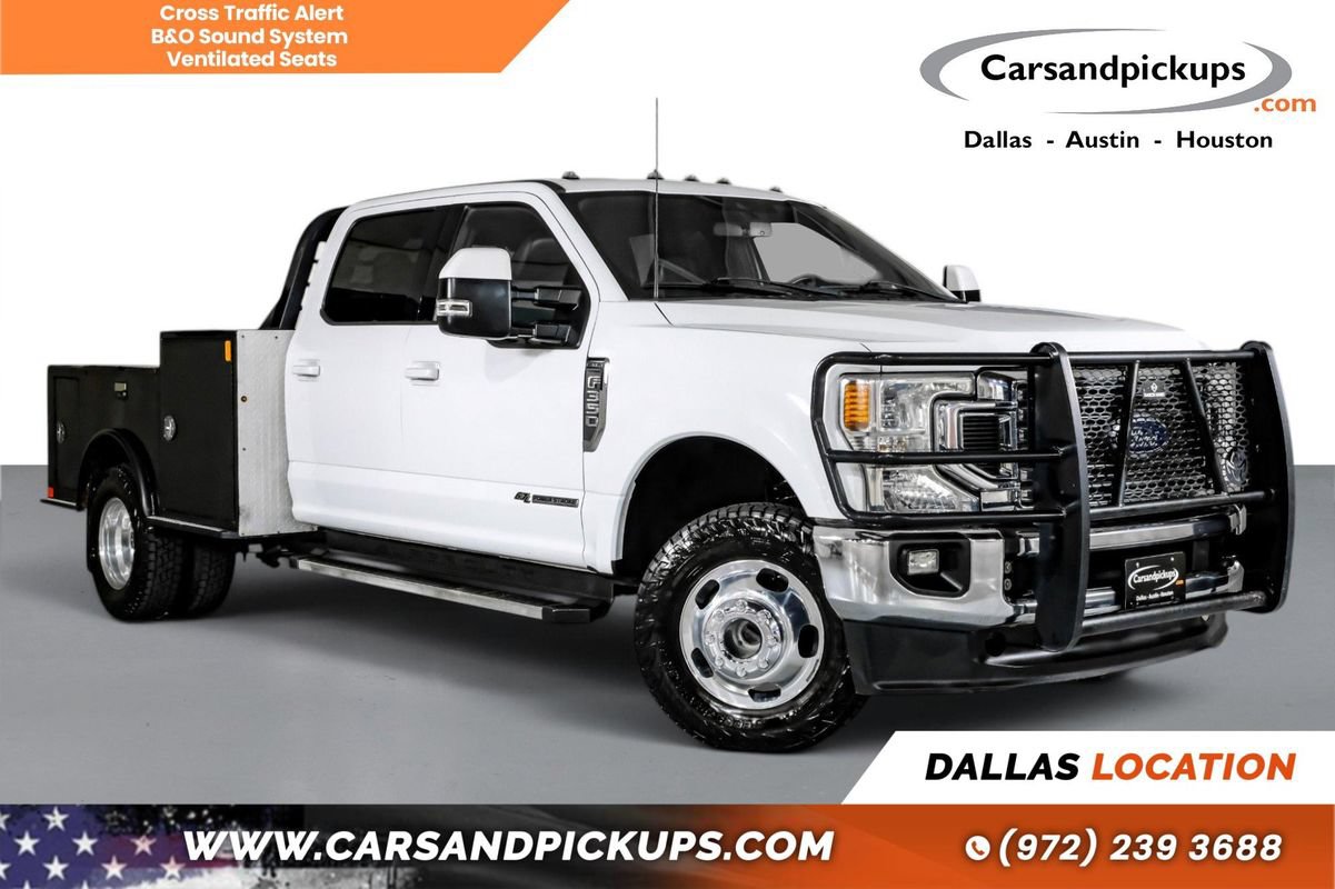 Used 2022 Ford F350 Lariat w/ Lariat Value Package AWD/4WD video 1