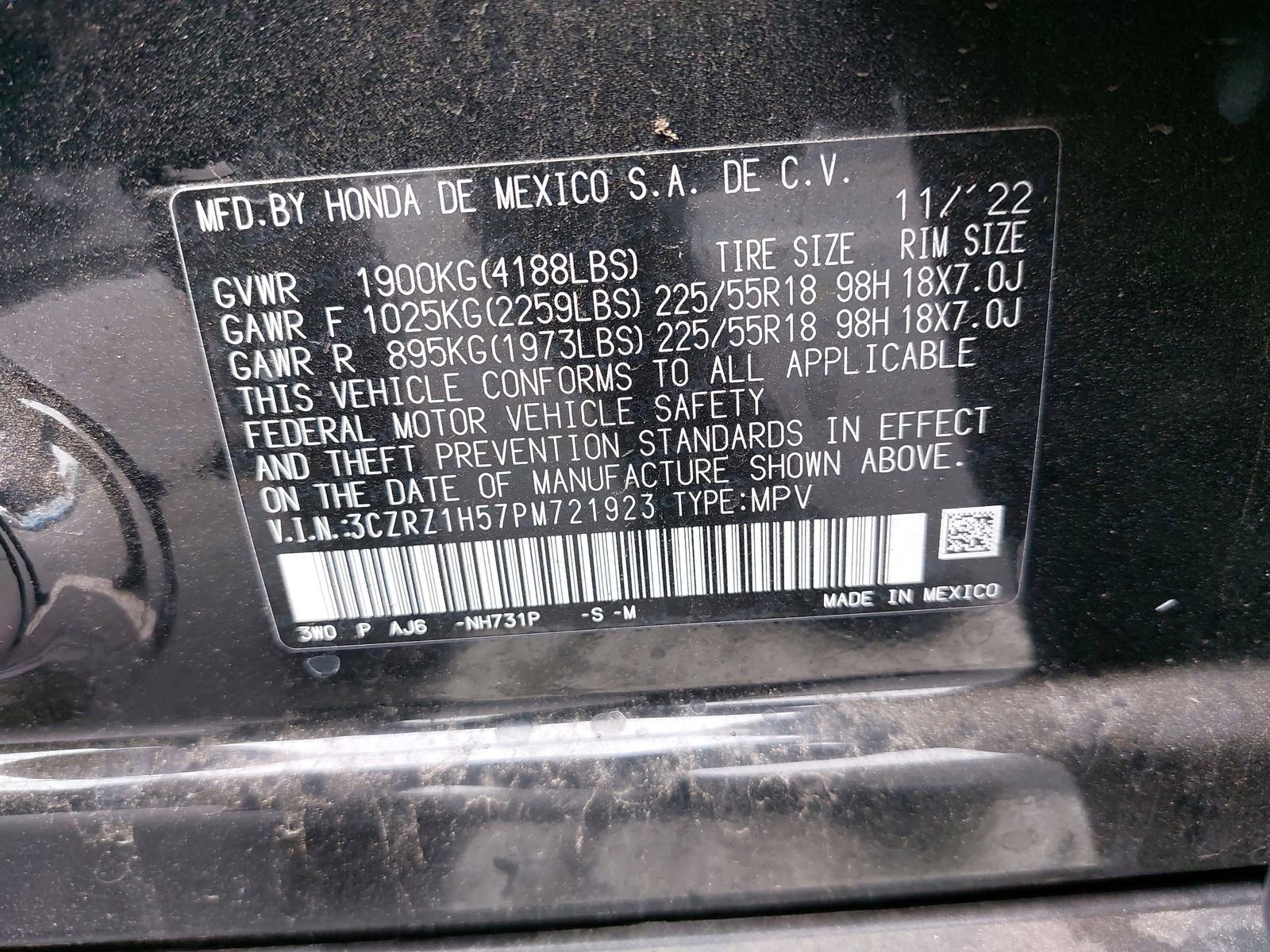 Used 2023 Honda HR-V Sport image 14