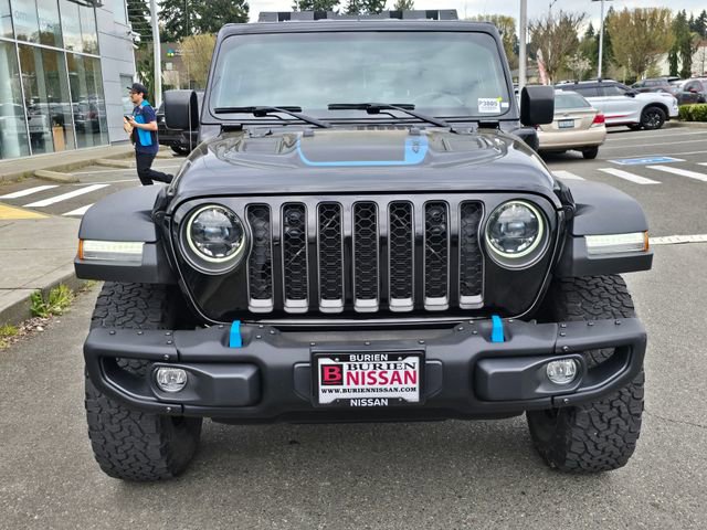 Used 2023 Jeep Wrangler Unlimited Rubicon 4xe w/ Steel Bumper Group AWD/4WD image 3